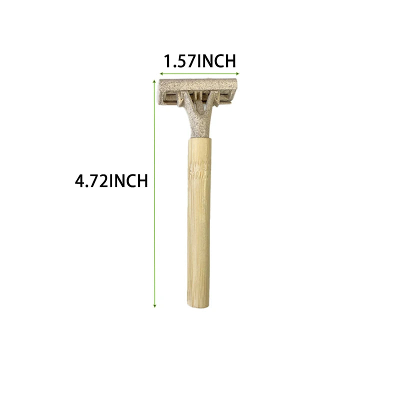 Sustainable Bamboo Dual Blade Razor Pack