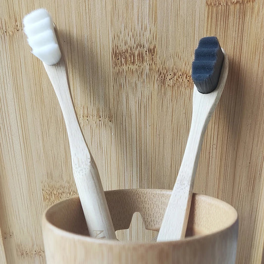 Bamboo Toothbrushes Pack