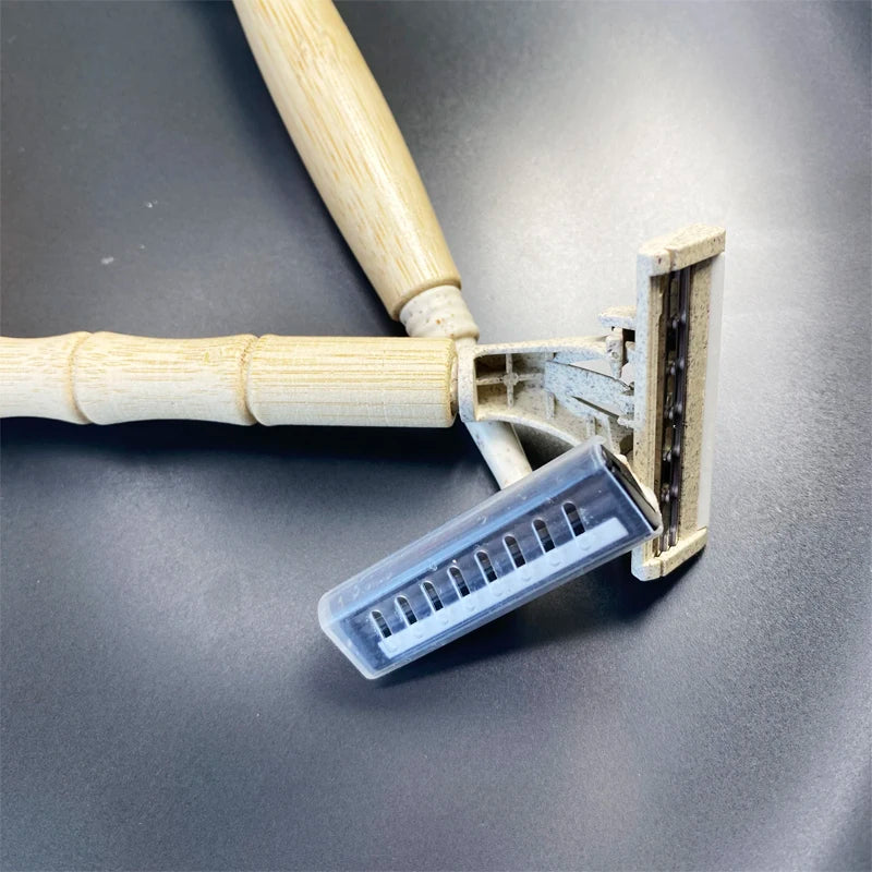 Sustainable Bamboo Dual Blade Razor Pack