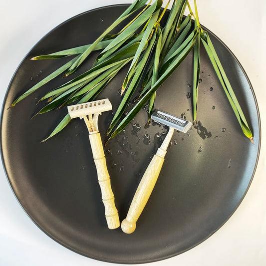 Sustainable Bamboo Dual Blade Razor Pack